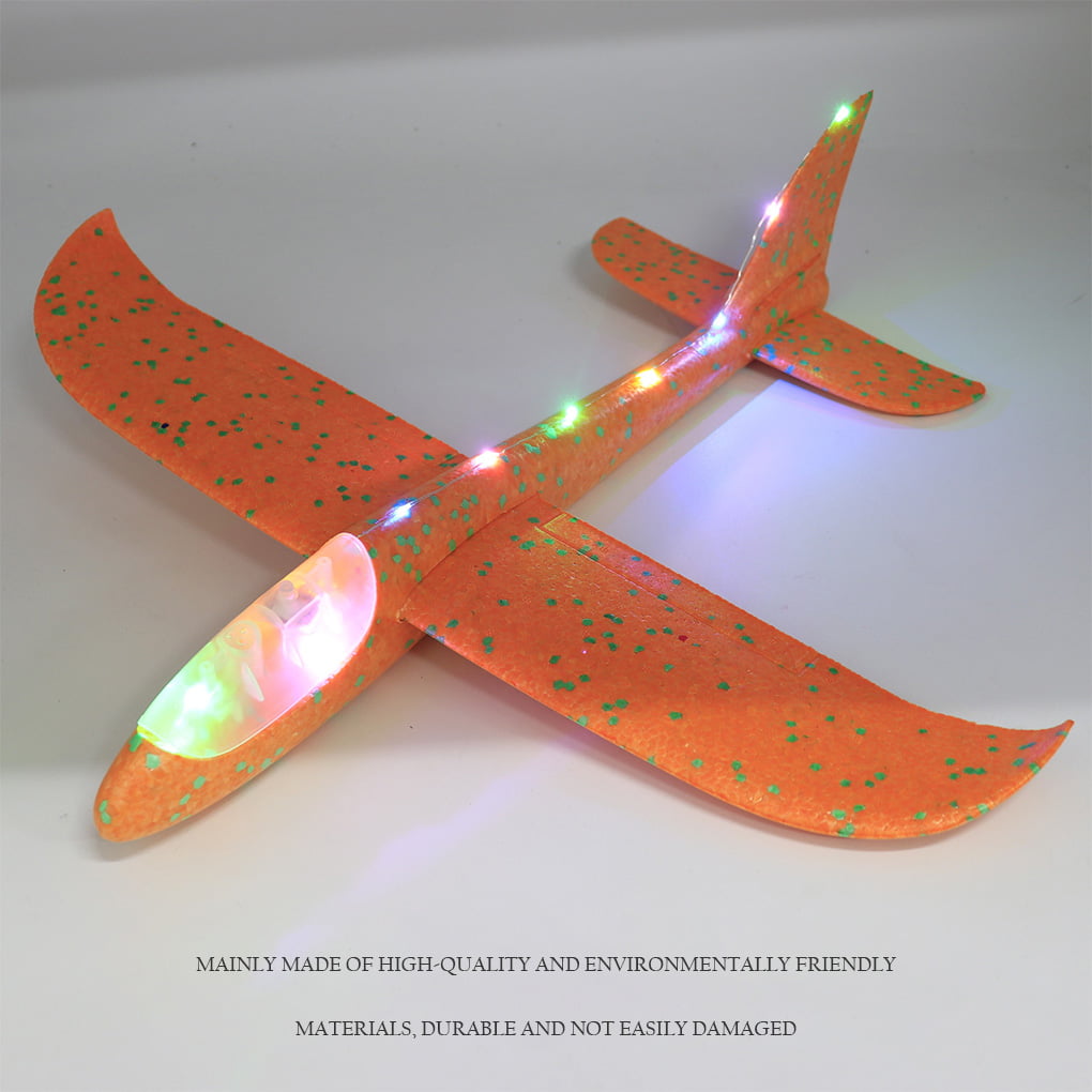 Details about   Children Airplane Gliding Aircraft Model Night Light Broken-Resistant Toy 
