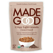 Made Good - Crispy Light - Granola Cereal - Case of 8 - 10.0 oz - Vegan