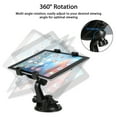 thumbnail image 3 of Car Tablet Mount, TSV Tablet Holder for Windshield Dashboard, 360 Rotating Universal Suction Cup Bracket Fit for iPhone, iPad Mini Air, Samsung Galaxy Tab, 3 of 8