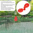 thumbnail image 4 of 100pcs Shade Cloth Plastic Clips, Shade Cloth HeavyDuty Lock Grip, Bird Proof Shade Cloth Clips for Garden Netting, Anti Bird Netting, 4 of 8