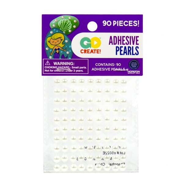 Go Create Adhesive Pearls, 90 Count
