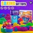 thumbnail image 2 of Sensory Bin Asoxt para niños, niñas y niños, juguete con caja de arena, 1,8 kg de arena, 2 of 7