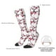 thumbnail image 4 of Fotbe Cherry Blossoms Calcetas Divertidas Estampadas para Hombre y Mujer, Calcetas de Algodón hasta la Rodilla para Caminar, Correr, Enfermería y Embarazo, 4 of 6