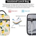 thumbnail image 4 of Fresh Yellow Lemon Insulated Lunch Bag, Reusable Lunch Box Tote Bag For Office Work Picnic Travel Women/Men, 4 of 6