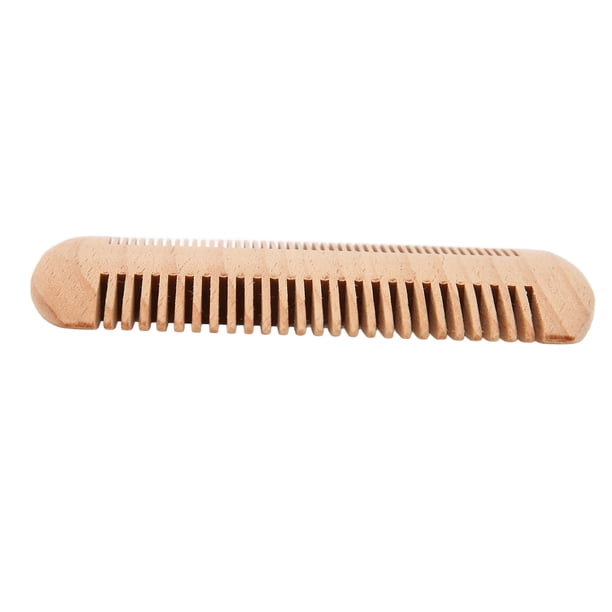 Peine Para Quitar Piojos, Peine Ergonómico Portátil Para Bigote, Herramienta De Peinado De Madera Para Aseo Para Viajes A Casa