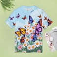 thumbnail image 5 of Daisy T Shirts Basic T-Shirt Short Sleeve Ladies Tee Shirt Summer Graphic Clothing, 5 of 5