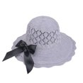 thumbnail image 1 of LinYooLi Summer Foldable Beach Hat For Going Outdoors By The Sea Hat For Women Sunshade Straw Hat for Sun Protection, 1 of 6