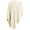 Ivory, variant on PULI Women’s Knitted Scarf Poncho Sweater Lightweight Buttoned Shawl, Spring Summer Autumn Cardigan Cape