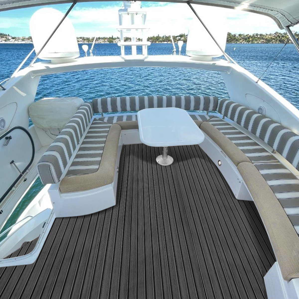 YUANJIASHENG EVA Boat Flooring Foam - Marine Decking Sheet & SUP Traction Pad (0.55mm Thick)
