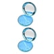 thumbnail image 1 of Vogacara Travel Retainer Case with Mirror Mouth Guard Vent Protection Case Holes with 2piezas Azul, 1 of 1