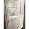 thumbnail image 7 of Decor Wonderland Molten 28" dia. Round Double Layer Frameless Bathroom Vanity Mirror, 7 of 7