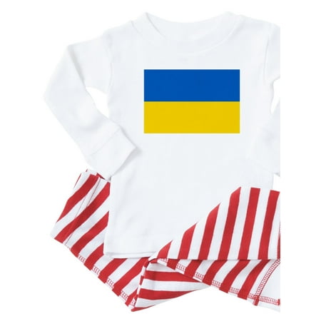 

CafePress - Flag Of Ukraine Pajamas - Toddler Long Sleeve Pajama set