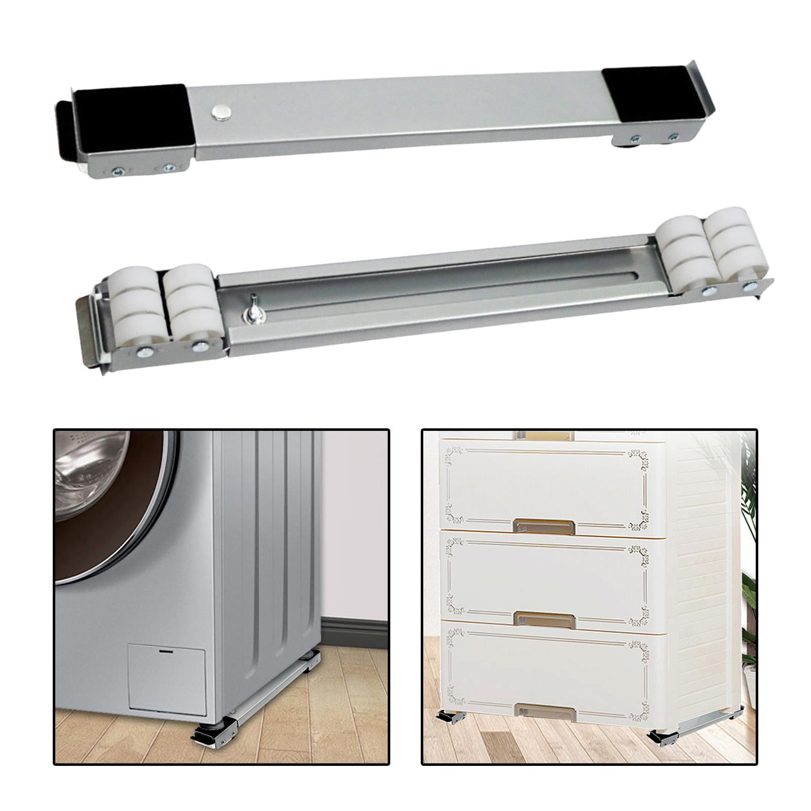 Roller Base 2X Movable Roller Base Adjustable Appliance Rollers for Dryers ...