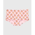 thumbnail image 4 of Culotte Shorty en Coton et Garniture Picot Couleur Pêche Parfaite, 4 of 5