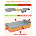 thumbnail image 2 of Under Bed Storage Punemi, paquete de 2 bolsas para contenedores, 49 L, color gris, 2 of 9