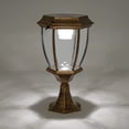 thumbnail image 5 of Outdoor Pillar Lamp Solar Powered Light Walkway Lighting Driveway Path Light, 5 of 12