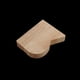 thumbnail image 4 of Juguete de alcancía de madera con alfabeto en forma de letra para R, 4 of 9