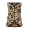 thumbnail image 5 of Heisall Women's Casual Loose Fit Strapless Floral Print Tunic Tops Lightweight Breathable Soft Summer Tops, 5 of 5