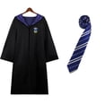 thumbnail image 1 of Disfraz de Harry Potter para niños, uniforme de Gryffindors, ropa de bruja, bata de mago, añadir un lazo, capa, regalo de escuela mágica, 1 of 4