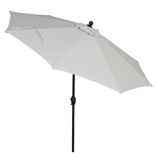 Better Homes & Gardens 9foot Outdoor Market Patio Umbrella, Grey
