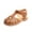 Brown, variant on Utoimkio Toddler Girls Sandals Size 6 Baby Girl Children's Hollow Out Princess Shoes Soft-soled Casual Beach Sandals