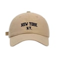 thumbnail image 3 of Adjustable Kids Sun Hat with York Letter Print for Outdoor Leisure and Sports Activities Funny Hats Adjustable Cute Caps Adjustable Baseball Hats for Boys & Girls, 3 of 3