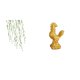 thumbnail image 1 of Elegante Pegatina De Pared Con Enredaderas De Plantas Verdes Y Escultura De Gallo, Decoración Feng Shui Para Baño, Dormitorio, Sofá, Fondo, Inauguración De La Casa, Aniversarios, 1 of 8