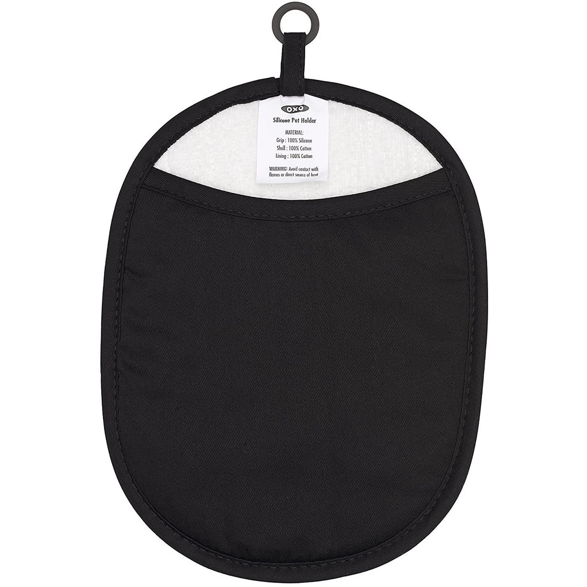 OXO Black Silicone Pot Holder