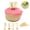 Pink, variant on 3-in-1 Multi-Function Vegetable Chopper & Spinner – 4 Interchangeable Cutters for Shredding, Slicing & Grating, Built-in Salad Spinner with Sink-Direct Drain, Hand Guard for Safety(pink)