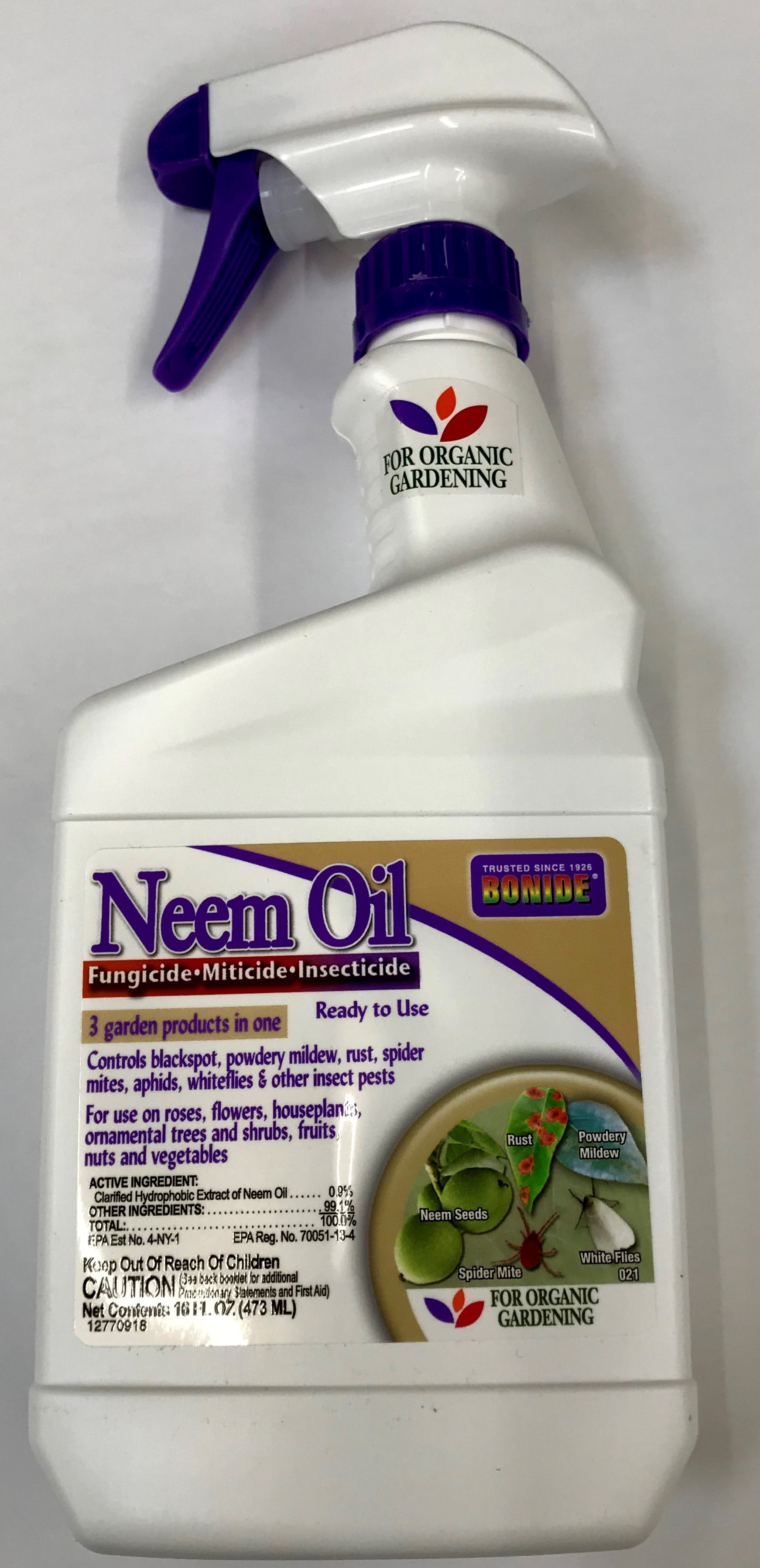 Bonide Neem Oil 3in1, RTU 16oz