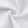 thumbnail image 5 of VSSSJ Men's Henley Shirt Casual Short Sleeve Button Up Textured Shirts Banded Collar Solid Summer Beach Shirts Tops with Pocket White XXL, 5 of 8