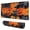 Halloween Black Cats-3, variant on Long Mouse Pads for Desk,Halloween Black Cats with Pumpkins Desk Mats on Top Of Desks, Desk Mouse Pad Extra Large with 3mm Non-Slip Base and Stitched Edge for Gaming,Work,Home 31.5"x11.8"