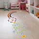 thumbnail image 3 of Juego de taladro de arcoíris para decoración de suelo de habitación de niños, decoración de jardín de infantes, papel autoadhesivo creativo, 3 of 5