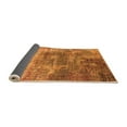 thumbnail image 2 of Ahgly Company Indoor Square Oriental Orange Industrial Area Rugs, 6' Square, 2 of 4