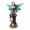 Purple #1, variant on Ain’t It Nice Fairy Figurine Dark Green with Clear Wings & Colorful Striped Socks Enjoying Nature Surrounded by Flowers Collectible Fairy Statue Fantasy Décor Sculpture, 4(L) X 3(W) X 9.5(H) Inches