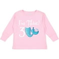 thumbnail image 3 of Inktastic 3rd Birthday Mermaid Party Girls Long Sleeve Toddler T-Shirt, 3 of 5
