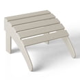 thumbnail image 4 of WestinTrends Malibu Outdoor Adirondack Style Ottoman, Sand, 4 of 14