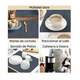 thumbnail image 3 of 2 pzs Tapete Bar,escurridor Platos,tapete Cocina Escurridores Malubero Blanco y Negro, 3 of 4
