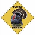 thumbnail image 1 of Crosswalks Turkey Crossing 12"" X 12"" Aluminum Sign (X412), 1 of 1