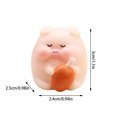 thumbnail image 2 of Pig Miniature Figurines, Micro Landscape Small Piggy Desktop Ornaments, Adorable Resin Animal Sculpture for Terrarium Decor and Fairy Garden Accessories, 2 of 4