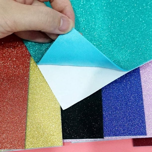 Colorful Recycled Multi-Colored Memory EVA Foam Glitter Glitter
