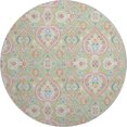 thumbnail image 2 of Addison Rugs Mayfield Premium Machine Washable Transitional Bohemian Aloe Round Rug, 8' x 8', 2 of 6