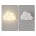 thumbnail image 3 of Lámpara de Pared para Dormitorio Infantil, Diseño de Avión de , Pantalla de Polietileno, Globo Aerostático, Estrella, Nube, Luz ., 3 of 5