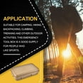 thumbnail image 4 of sanitation Survival Case Waterproof Outdoor Travel Empty Emergency Storage Box Climbing Trekking Container Packing Organizer Mud Color 1Set, 4 of 6