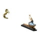 thumbnail image 5 of Estatua de bailarina de ballet de caballo de pie, estatuilla artesanal hecha a mano, decoración de mesa para hoteles, estanterías, chimeneas,, 5 of 8