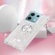 thumbnail image 5 of Funda para Xiaomi Redmi Note 13 5G con Brillo Líquido Flotante, Purpurina, Parachoques y Anillo Giratorio Soporte, 5 of 5