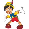 thumbnail image 2 of Pinocchio Dance Puppet Cartoon Customized Wall Decal - Custom Vinyl Wall Art - Personalized Name - Baby Girls Boys Kids Bedroom Wall Decal Room Decor Wall Stickers Decoration Size (20x12 inch), 2 of 2
