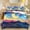 Starry Night Landscape, variant on ZIATUBLES Butterfly Wildflower Print Twin Size Duvet Cover Set, 3 Pieces Soft Cozy Bedding, 1 Duvet Cover & 2 Pillowcases, Easy Care Lightweight Bedding for All Season, Chic Modern Decor