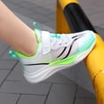 thumbnail image 6 of YunPes Kids Boys Breathable Mesh Sneakers Hook and Loop Non-Slip Running Shoes Trendy Gradient Athletic Shoes Everyday Wear, 6 of 7