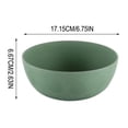 thumbnail image 4 of Plastic Cereal Bowl, 38 Oz BPA Free Polypropylene Bowl with Embossed Floral Pattern, Microwave and Dishwasher Safe Stackable Serving Bowl for Cereal, Salad, Soup, Snacks for Kitchen Home Dining, 4 of 9